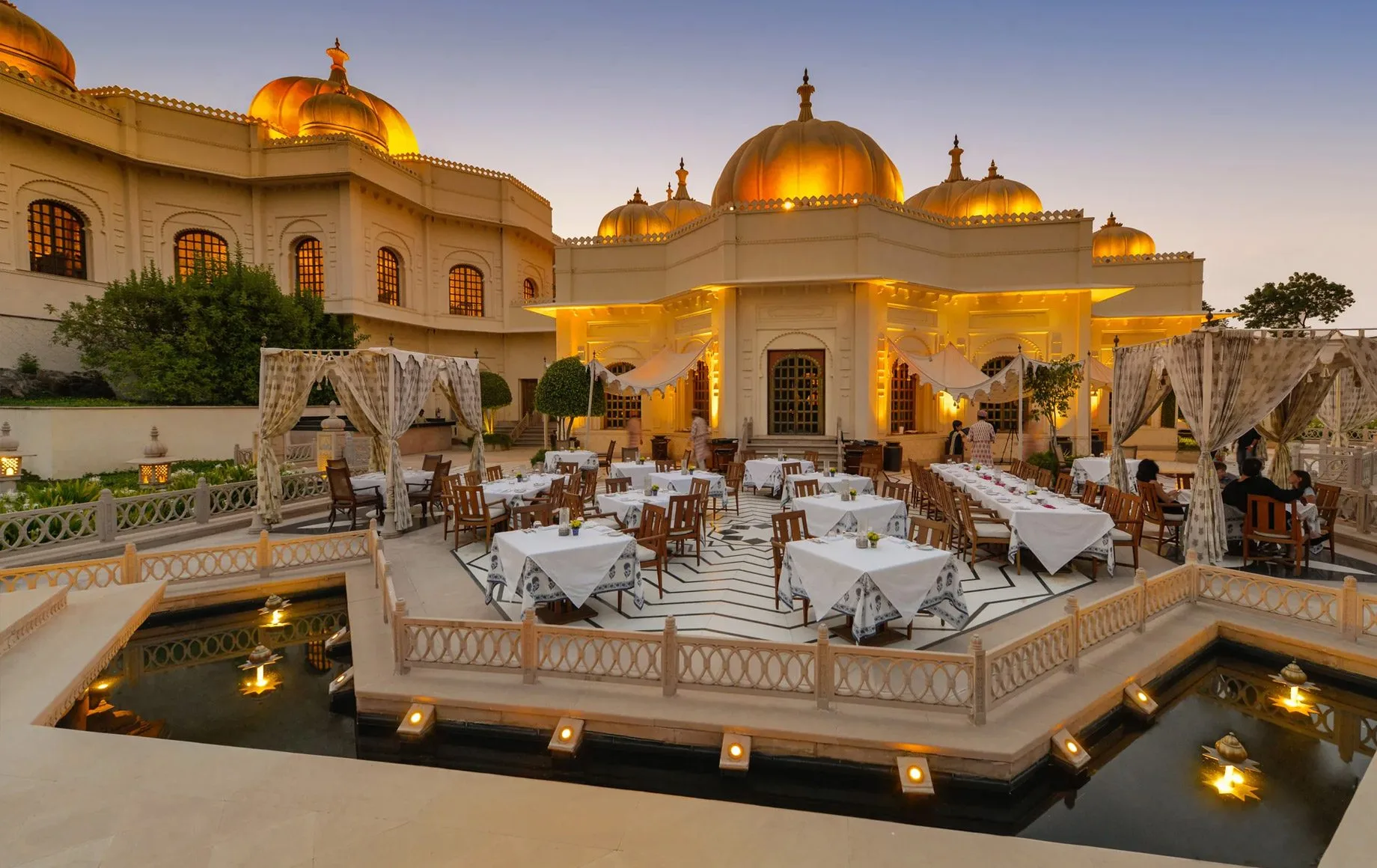 The Oberoi Udaivilas, Udaipur — Hotel-palacio de lujo en la India