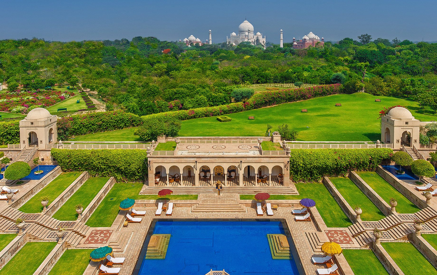 Oberoi Amarvilas, Agra — hotel con vistas al Taj Mahal