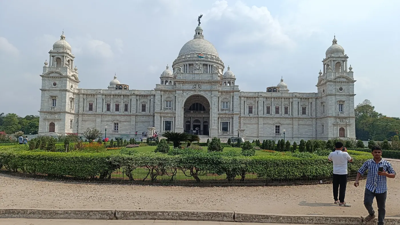 El Victoria Memorial de Calcuta y sus jardines