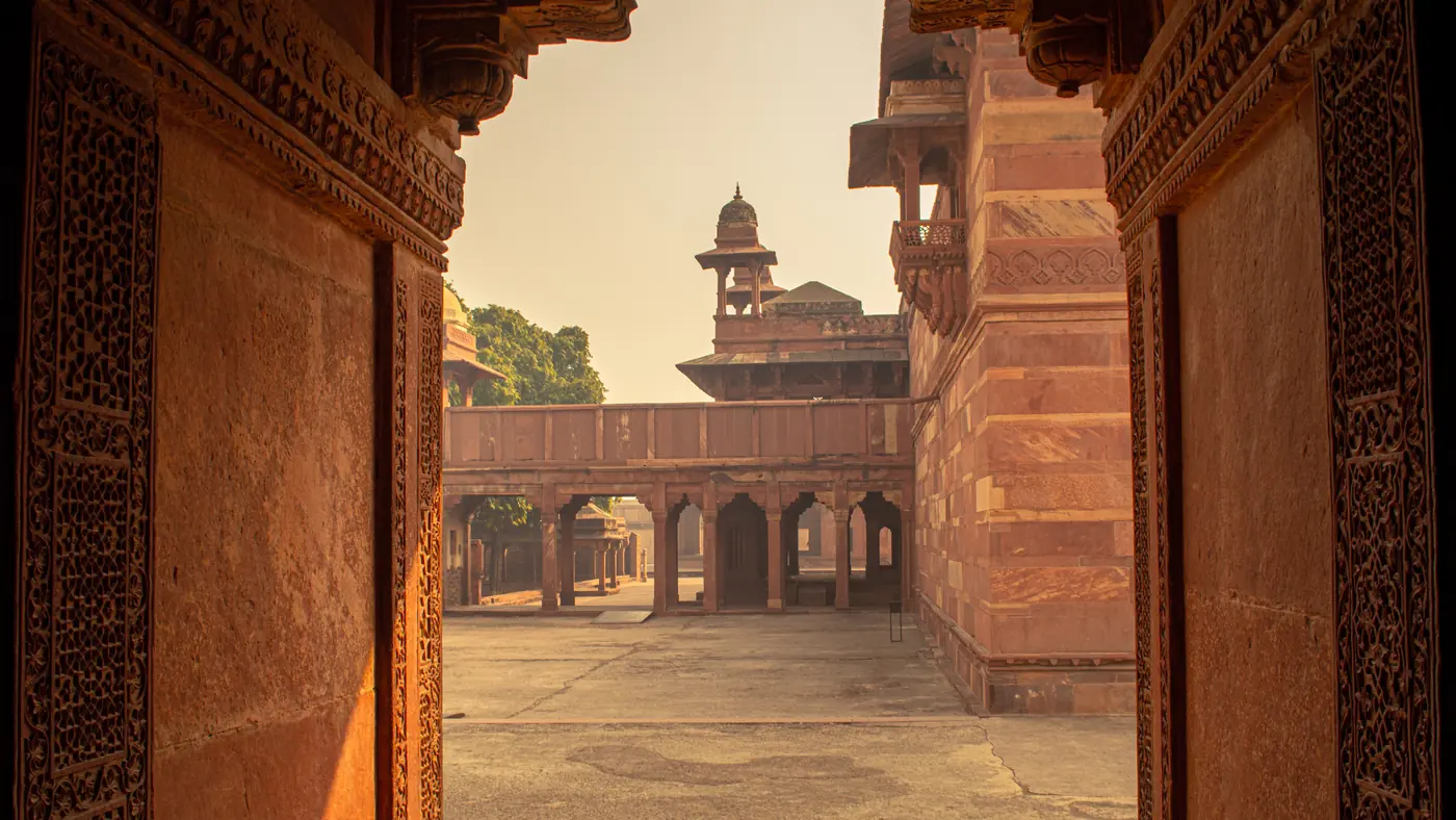 Fatehpur Sikri, la capital mogola de arenisca roja